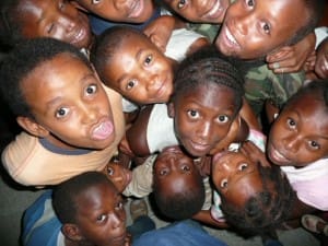 Garifuna children in Honduras